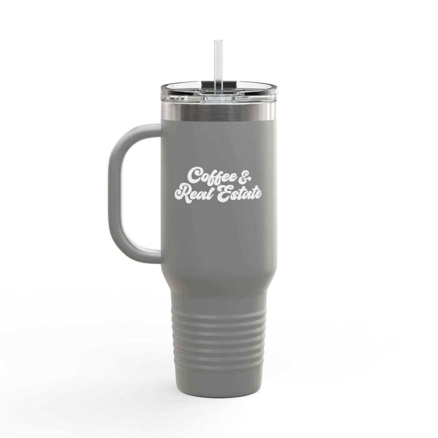 Coffee & Real Estate | Insulated 40oz Quencher Mug