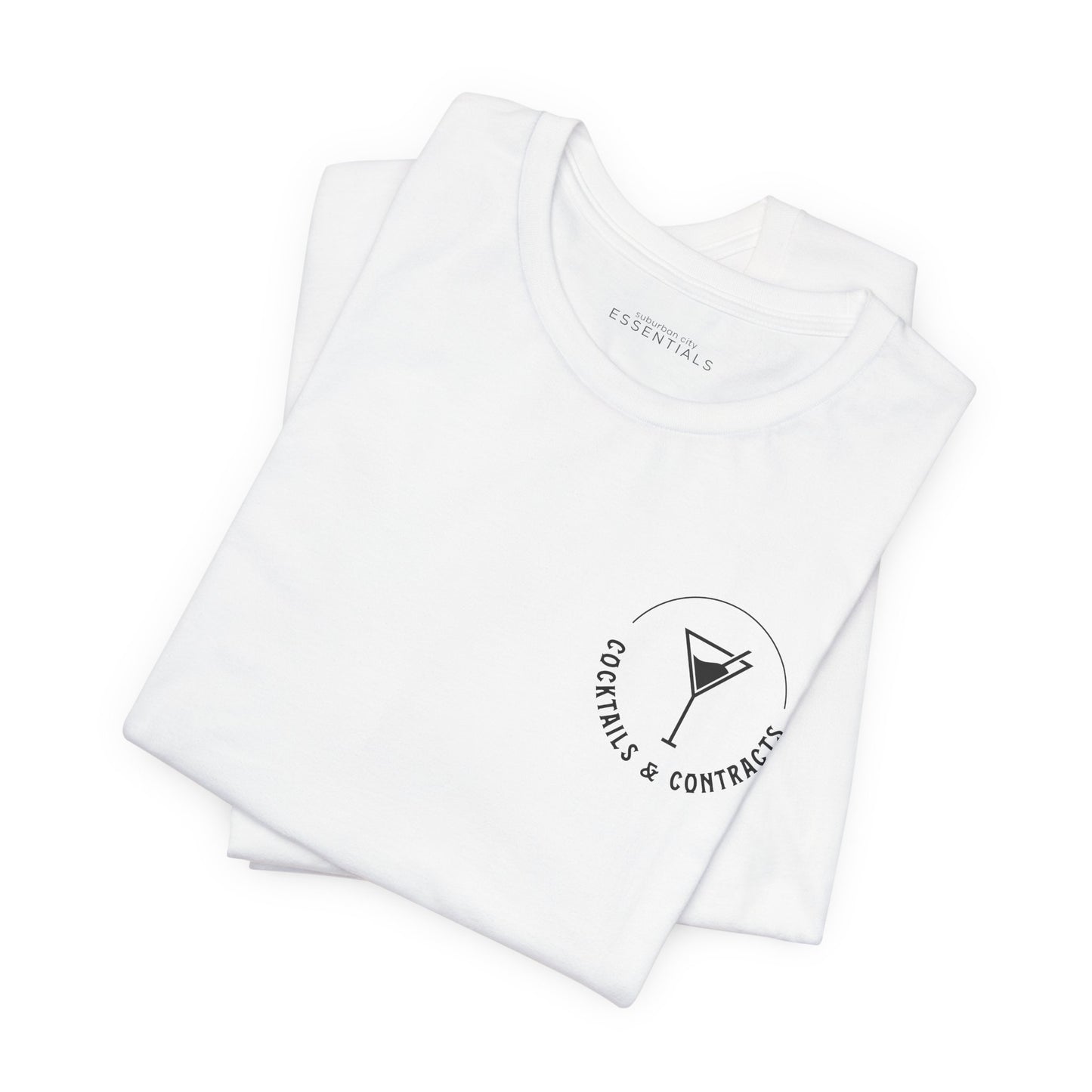 Cocktails & Contracts | Unisex Everyday Jersey Tee