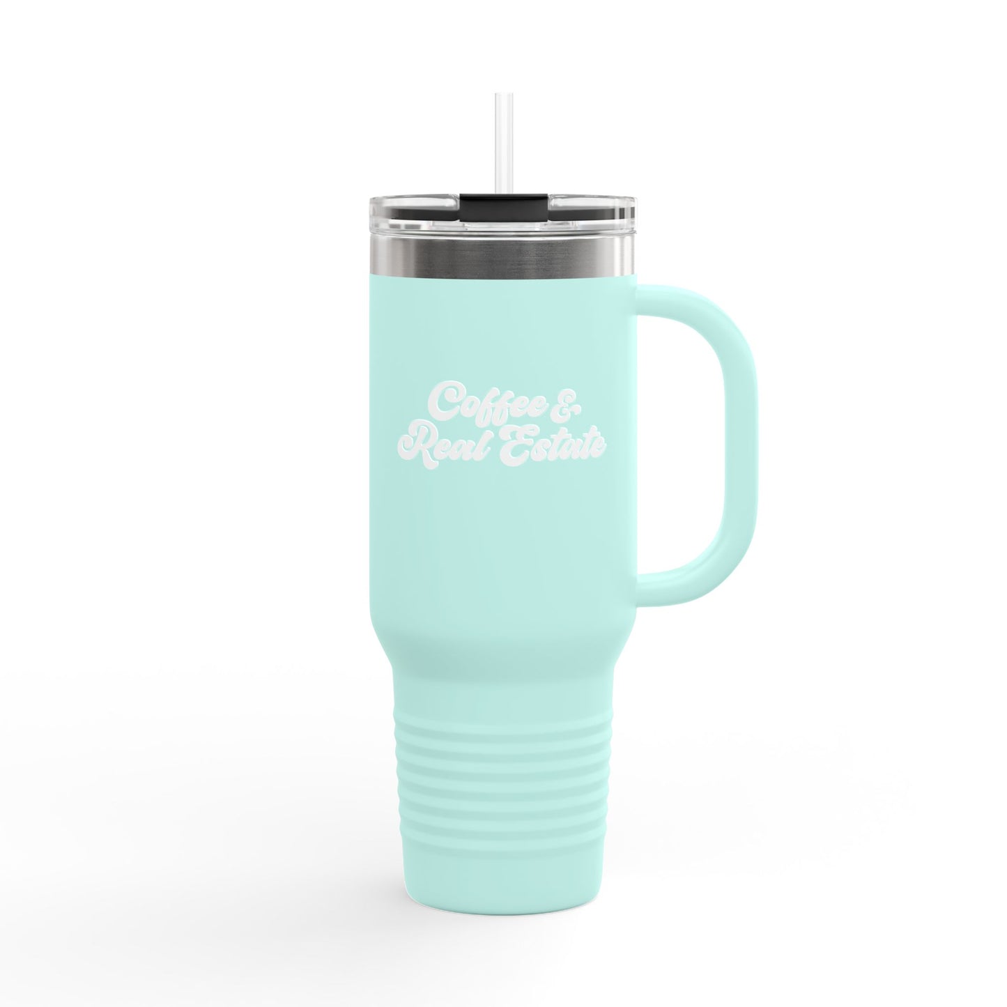 Coffee & Real Estate | Insulated 40oz Quencher Mug