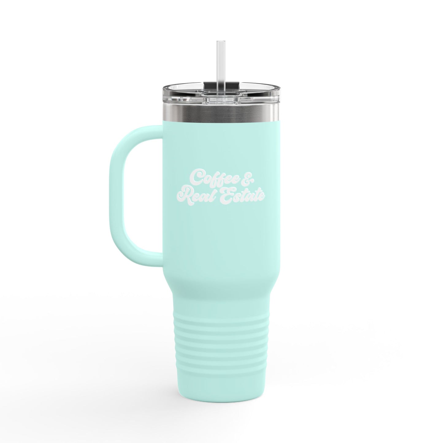 Coffee & Real Estate | Insulated 40oz Quencher Mug