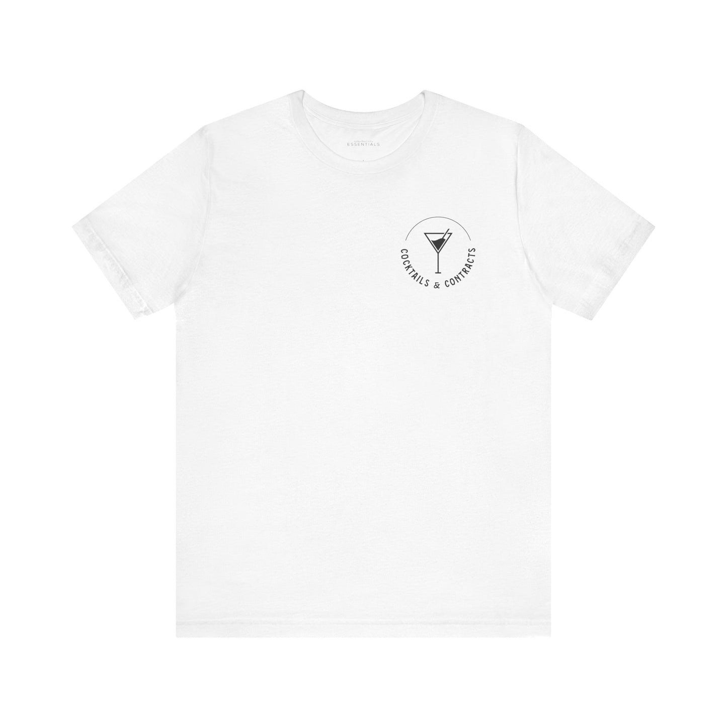 Cocktails & Contracts | Unisex Everyday Jersey Tee