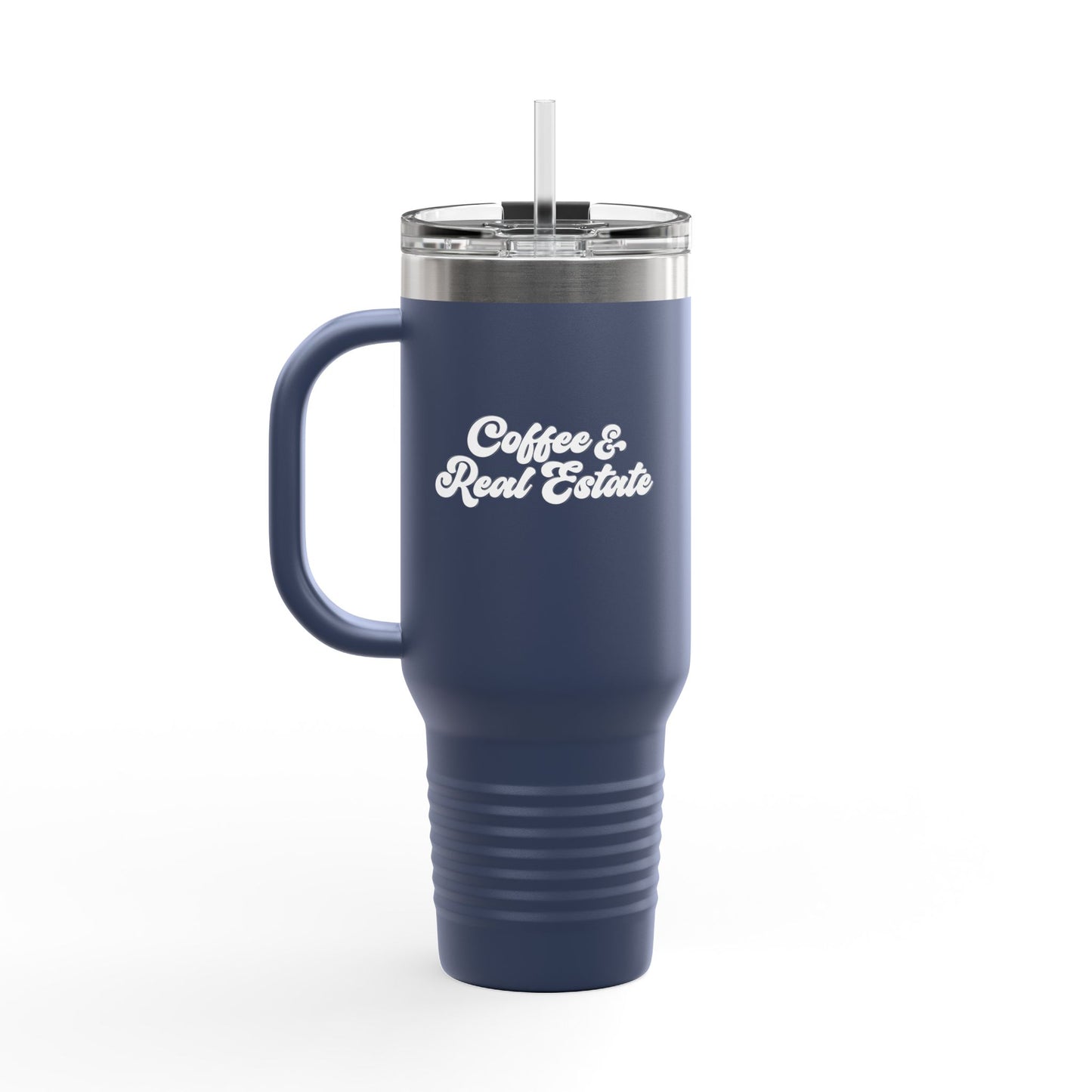 Coffee & Real Estate | Insulated 40oz Quencher Mug