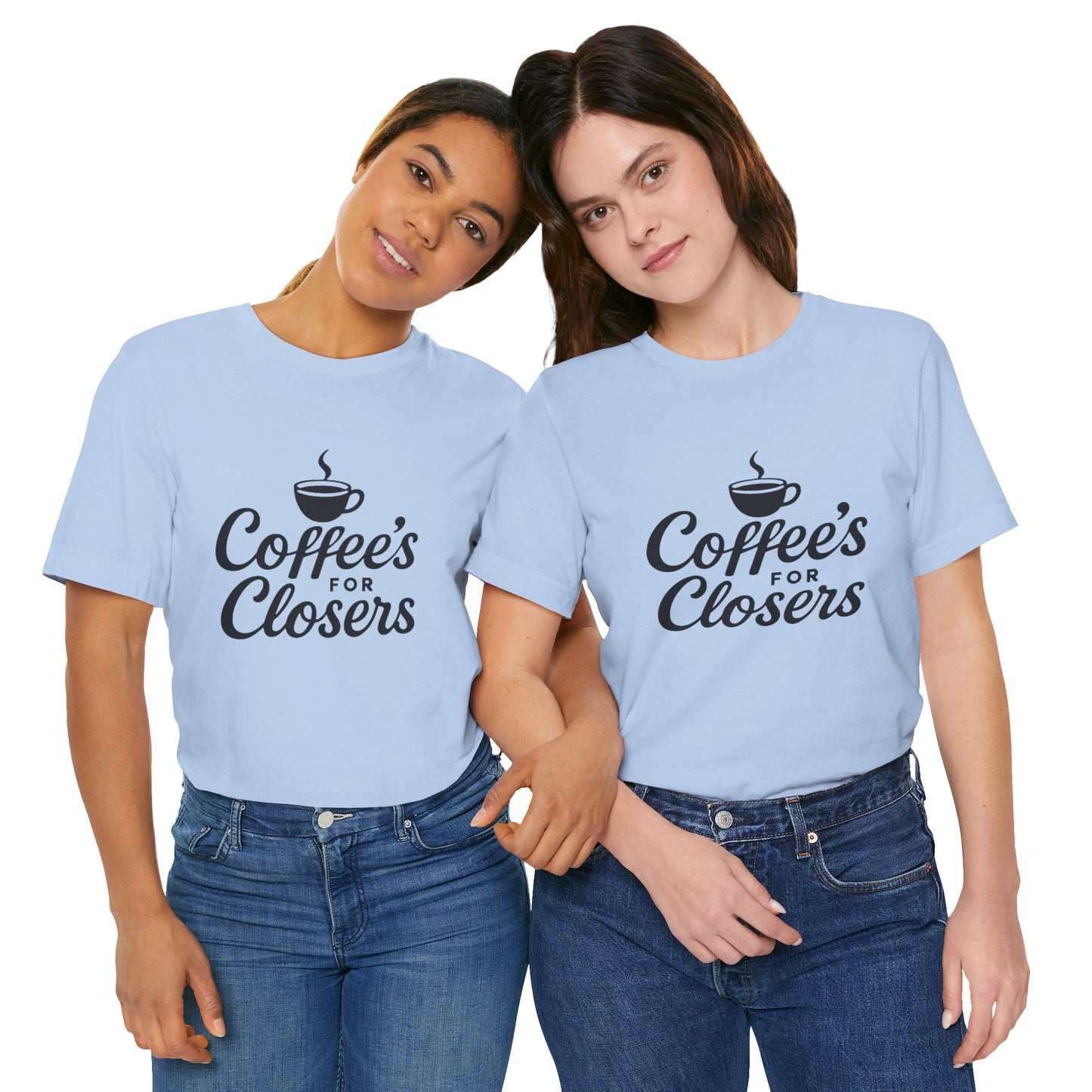 Coffee's for Closers Unisex Short Sleeve Tee - Perfect for Coffee Lovers & Professionals