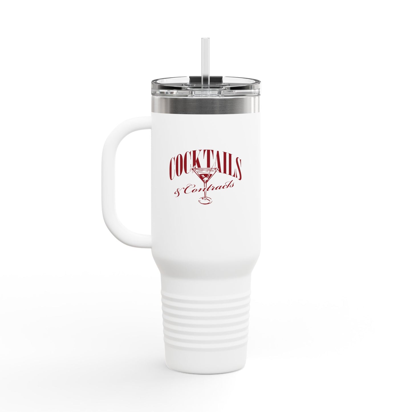 Cocktails & Contracts | Insulated 40oz Quencher Mug