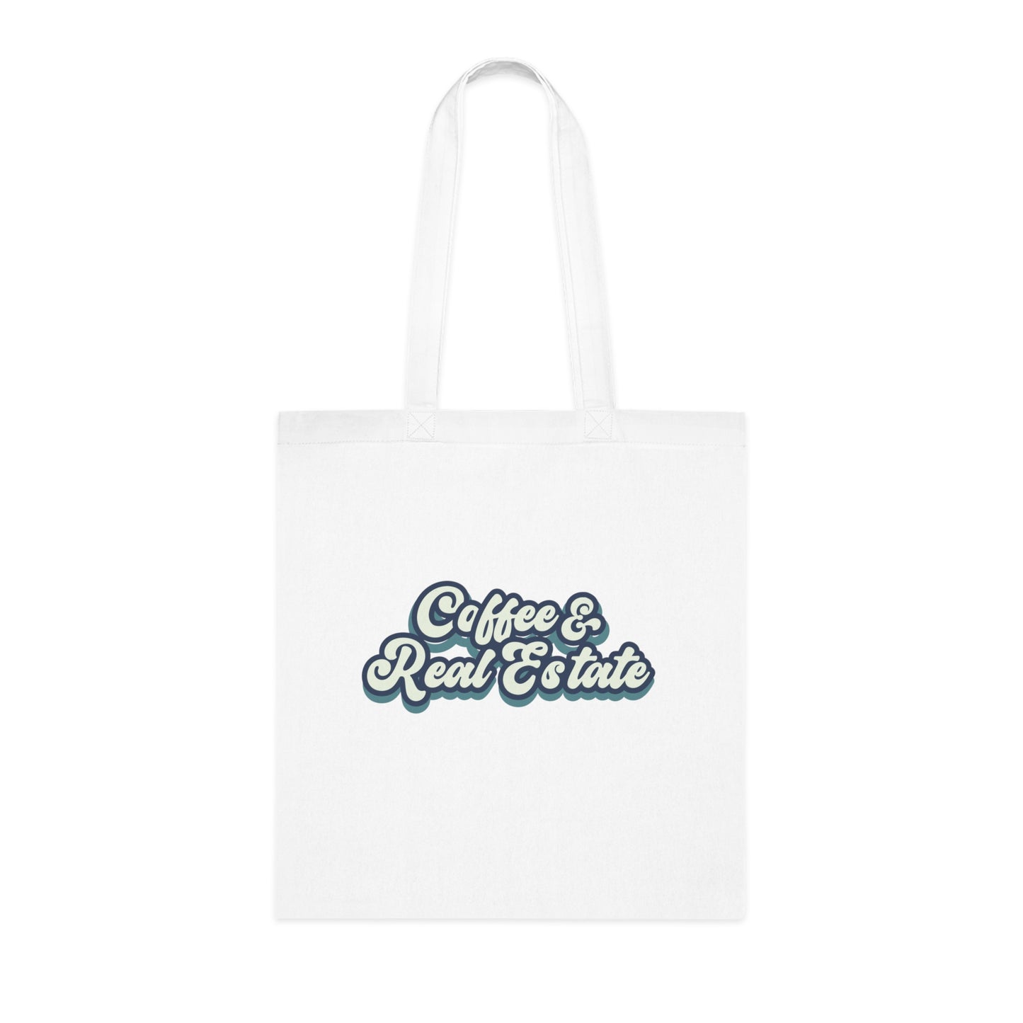 Coffee & Real Estate | Everyday Cotton Canvas Tote Bag