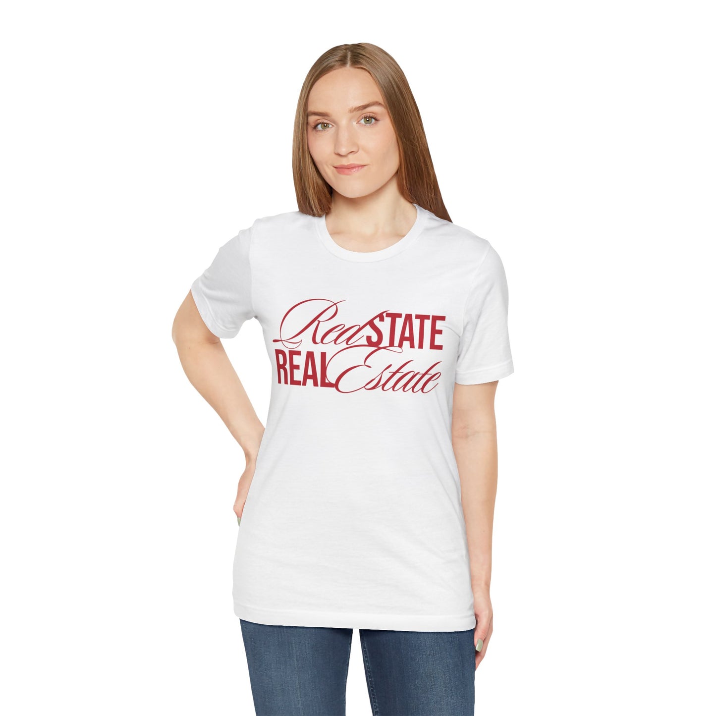 Red State Real Estate | Unisex Everyday Jersey Tee