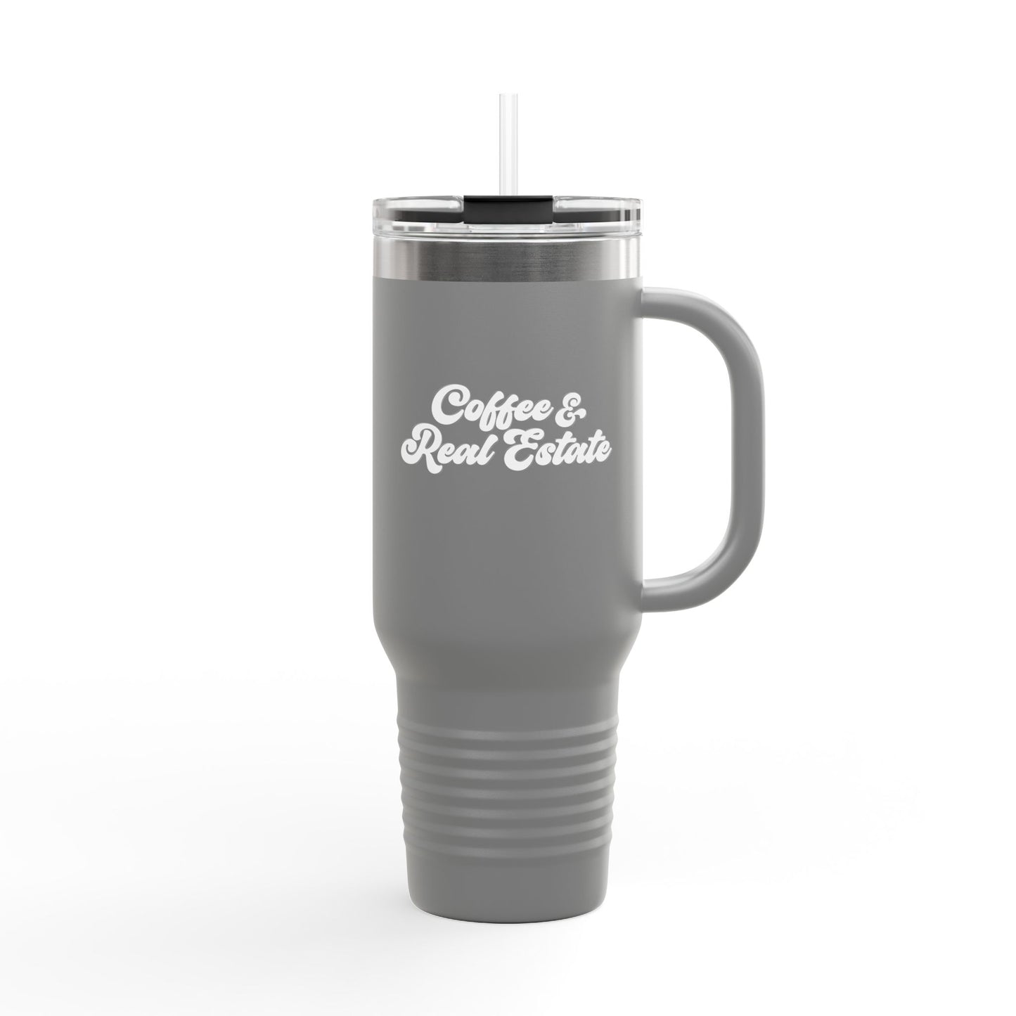 Coffee & Real Estate | Insulated 40oz Quencher Mug