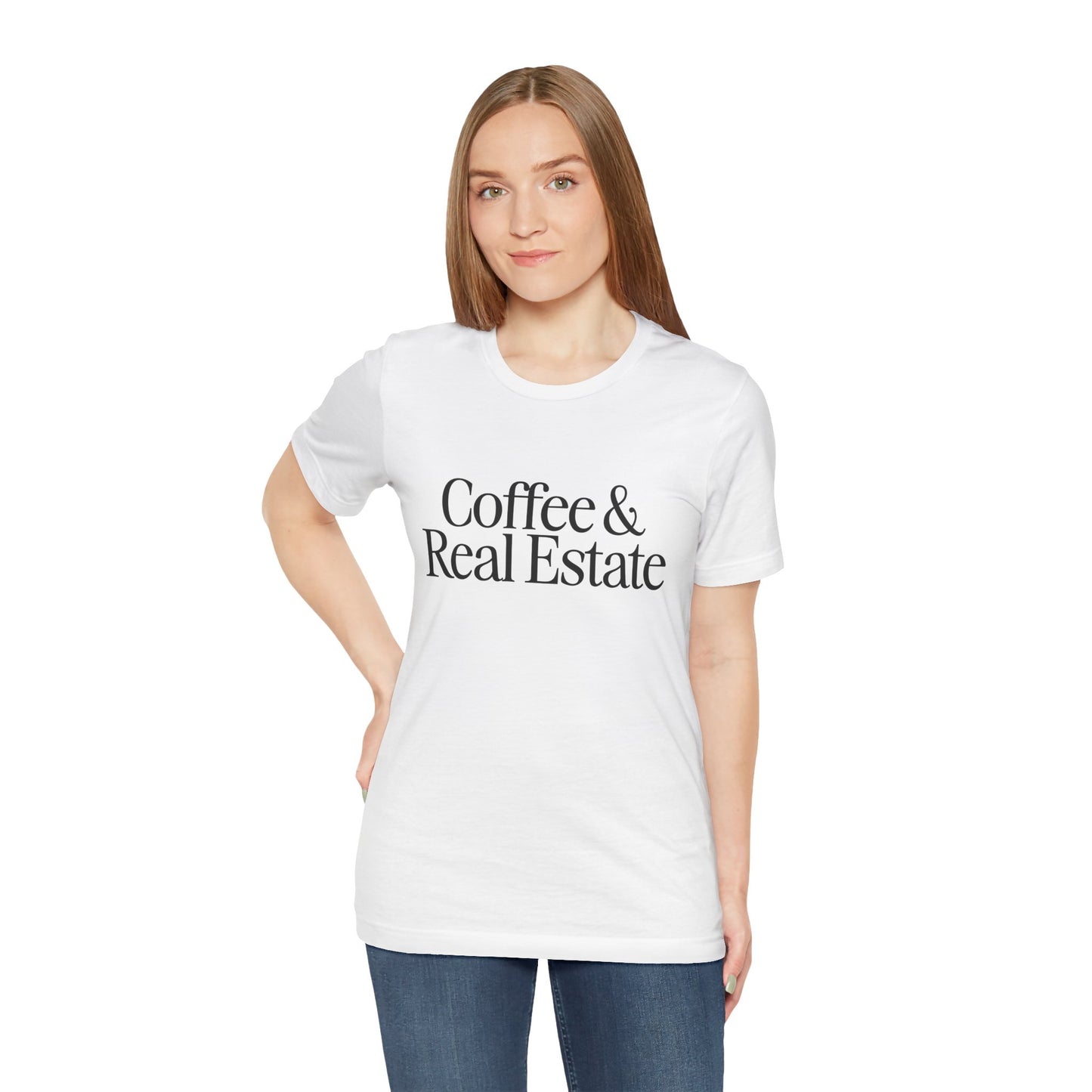 Coffee & Real Estate | Unisex Everyday Jersey Tee