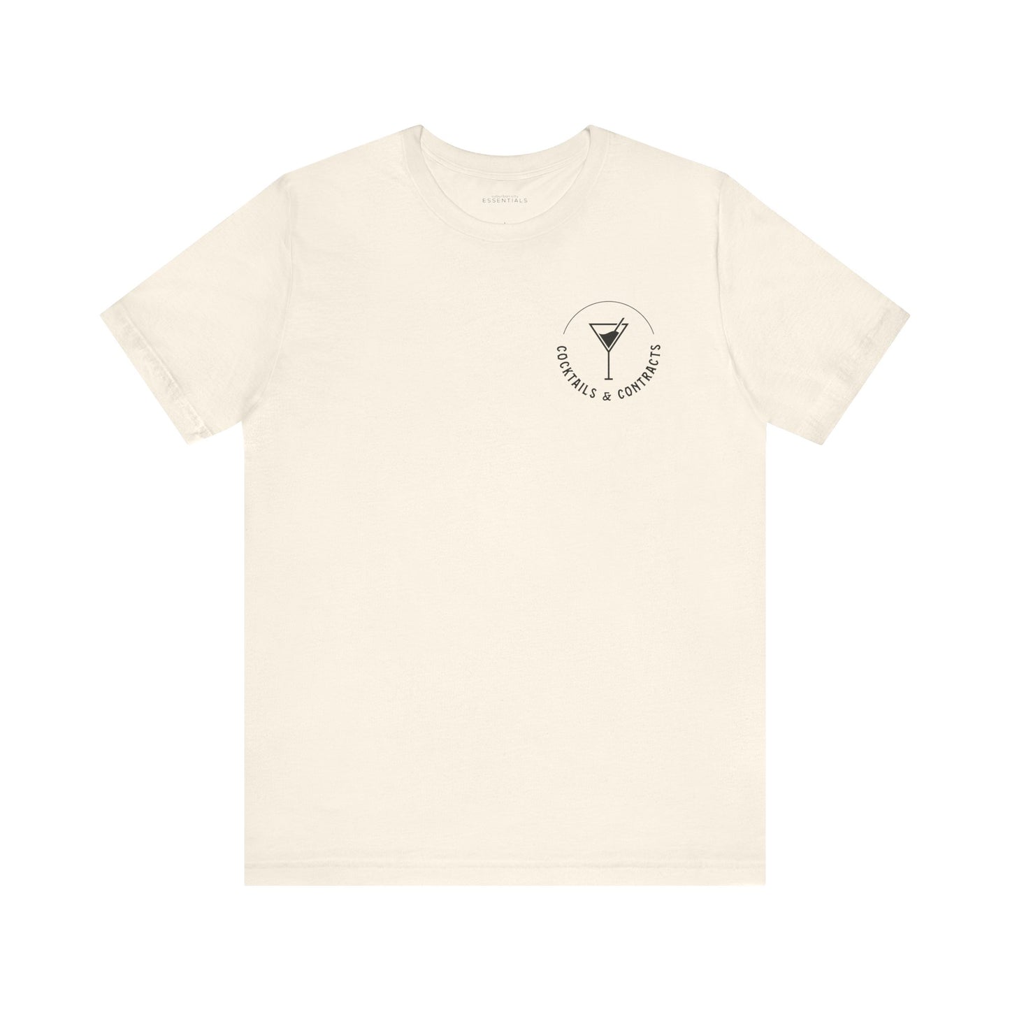 Cocktails & Contracts | Unisex Everyday Jersey Tee