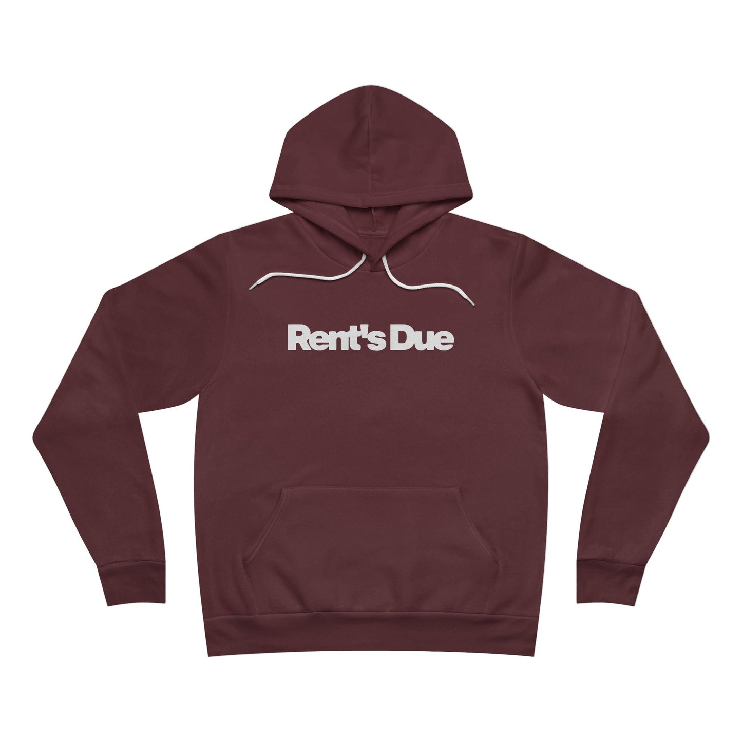 "Rent's Due" Unisex Pullover Hoodie - Cozy Streetwear for Rent Season