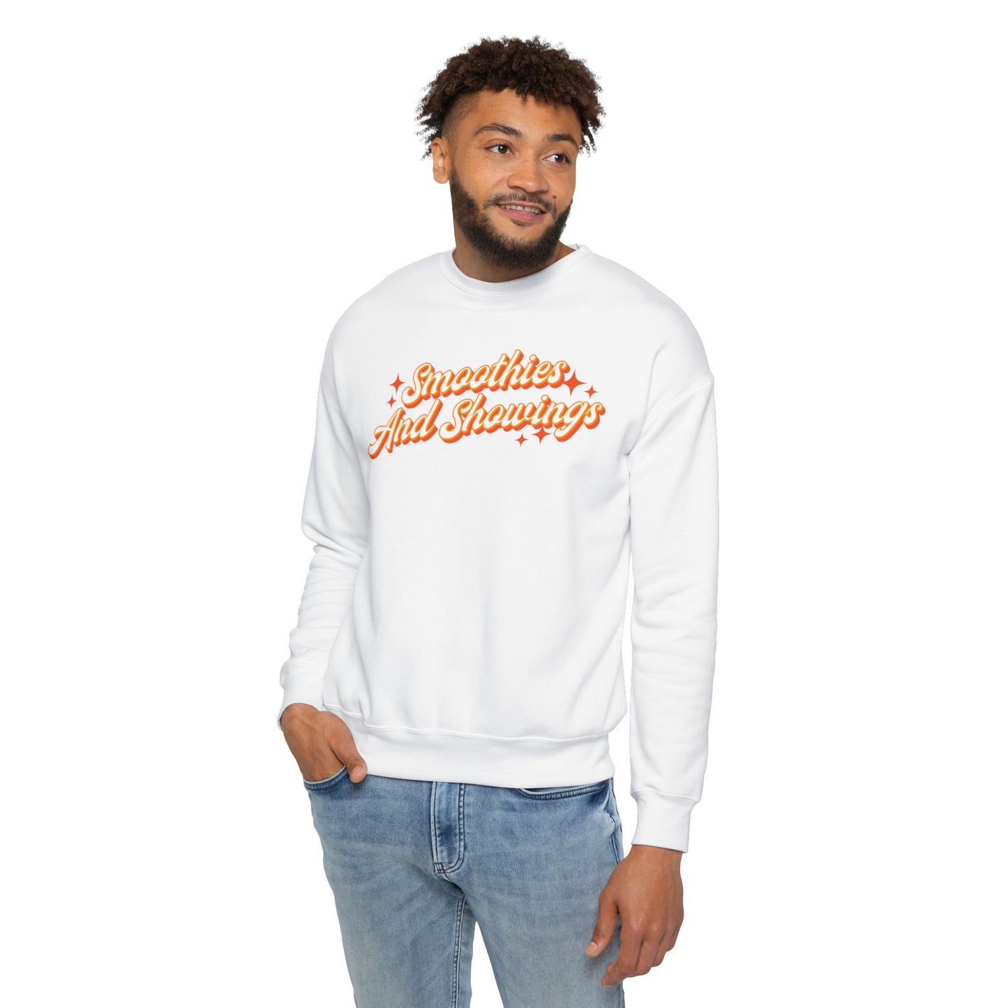 Smoothies & Showings | Unisex Drop Sweatshirt