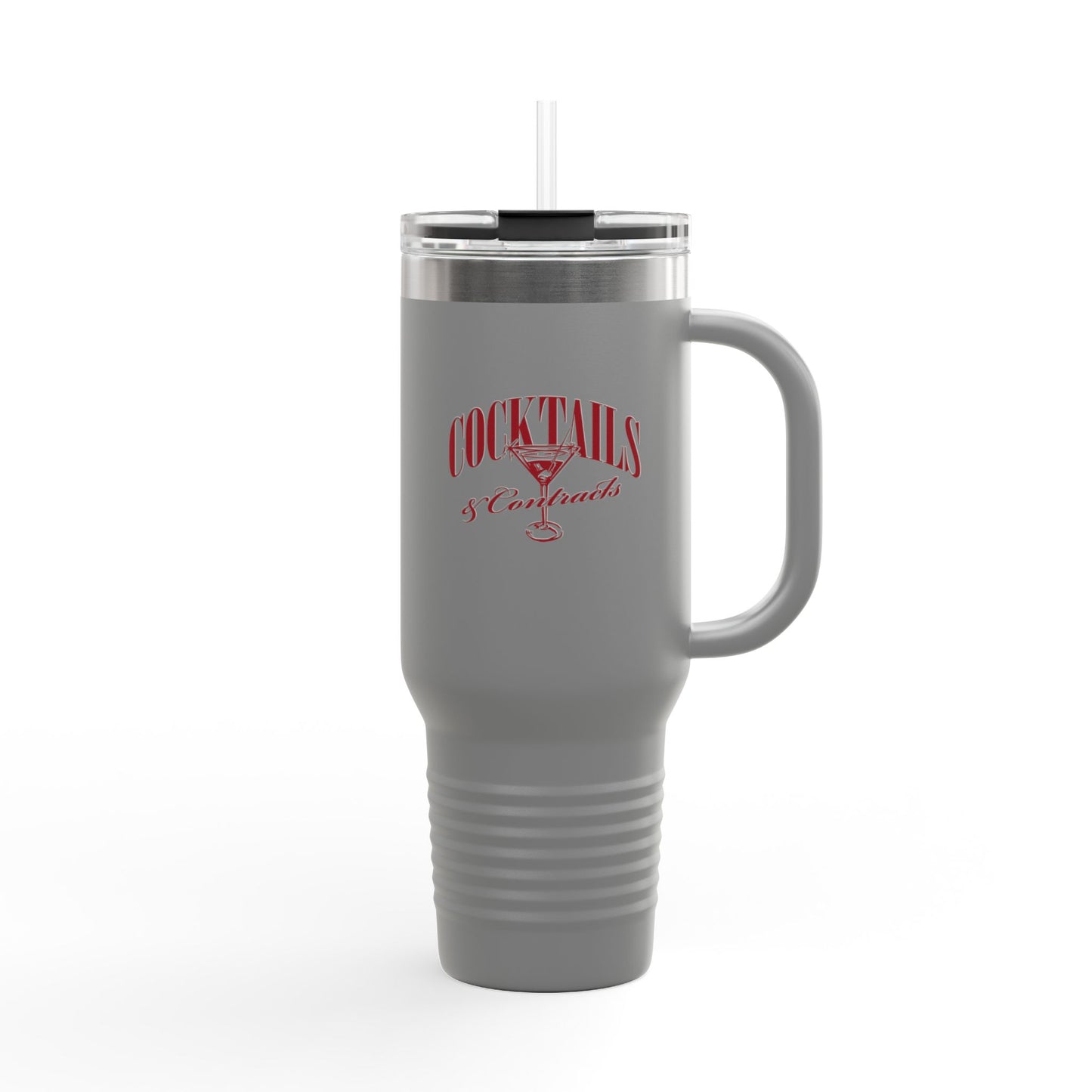 Cocktails & Contracts | Insulated 40oz Quencher Mug