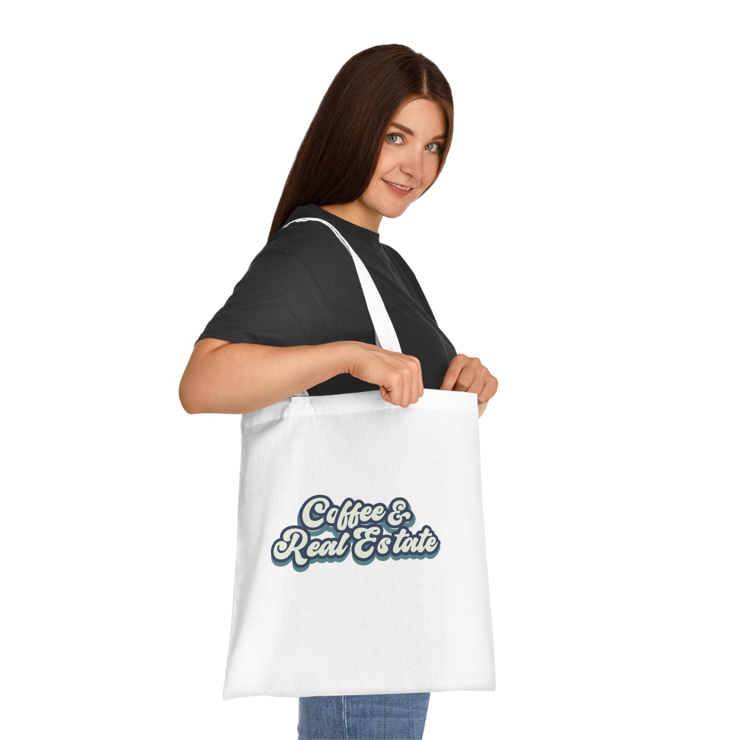 Coffee & Real Estate | Everyday Cotton Canvas Tote Bag