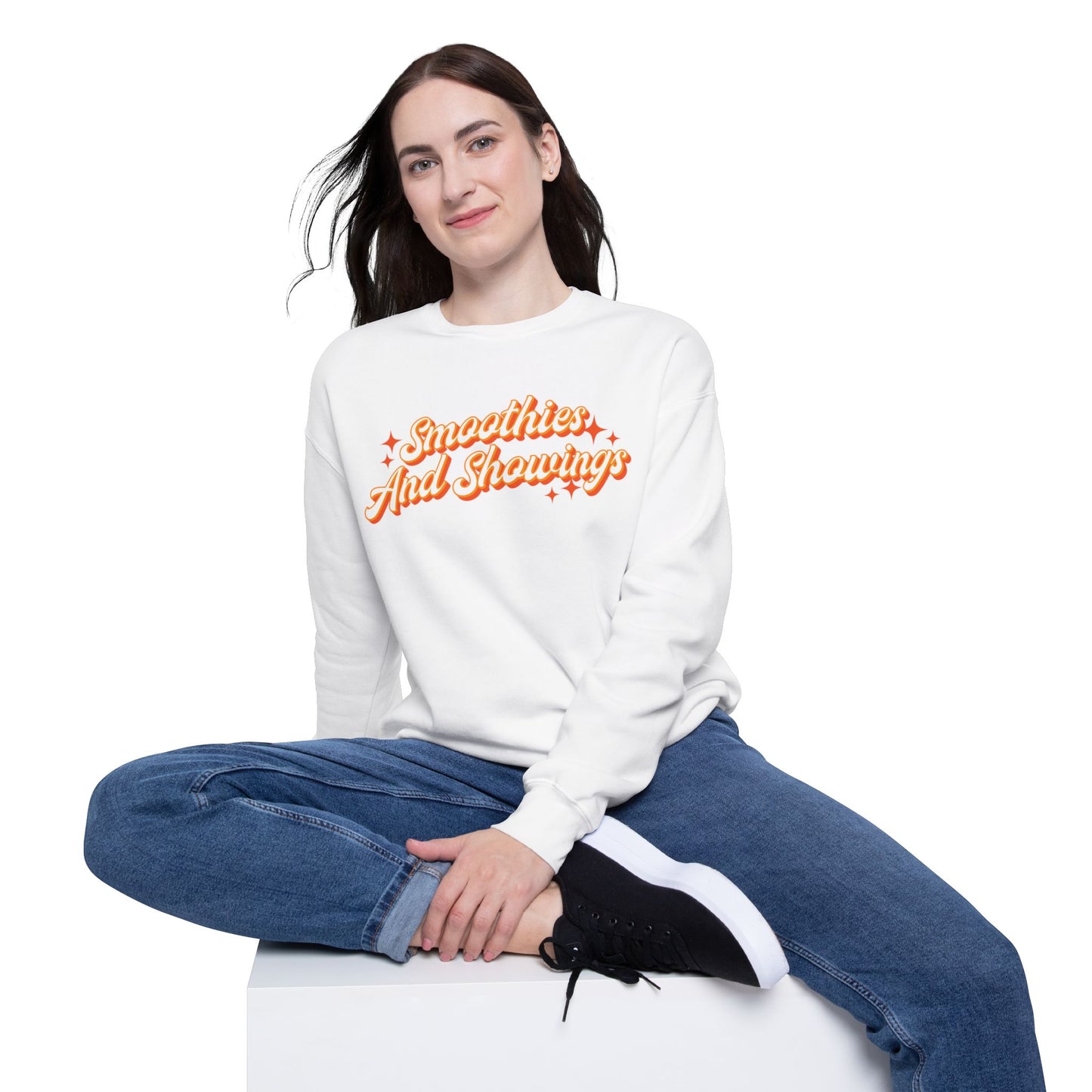 Smoothies & Showings | Unisex Drop Sweatshirt