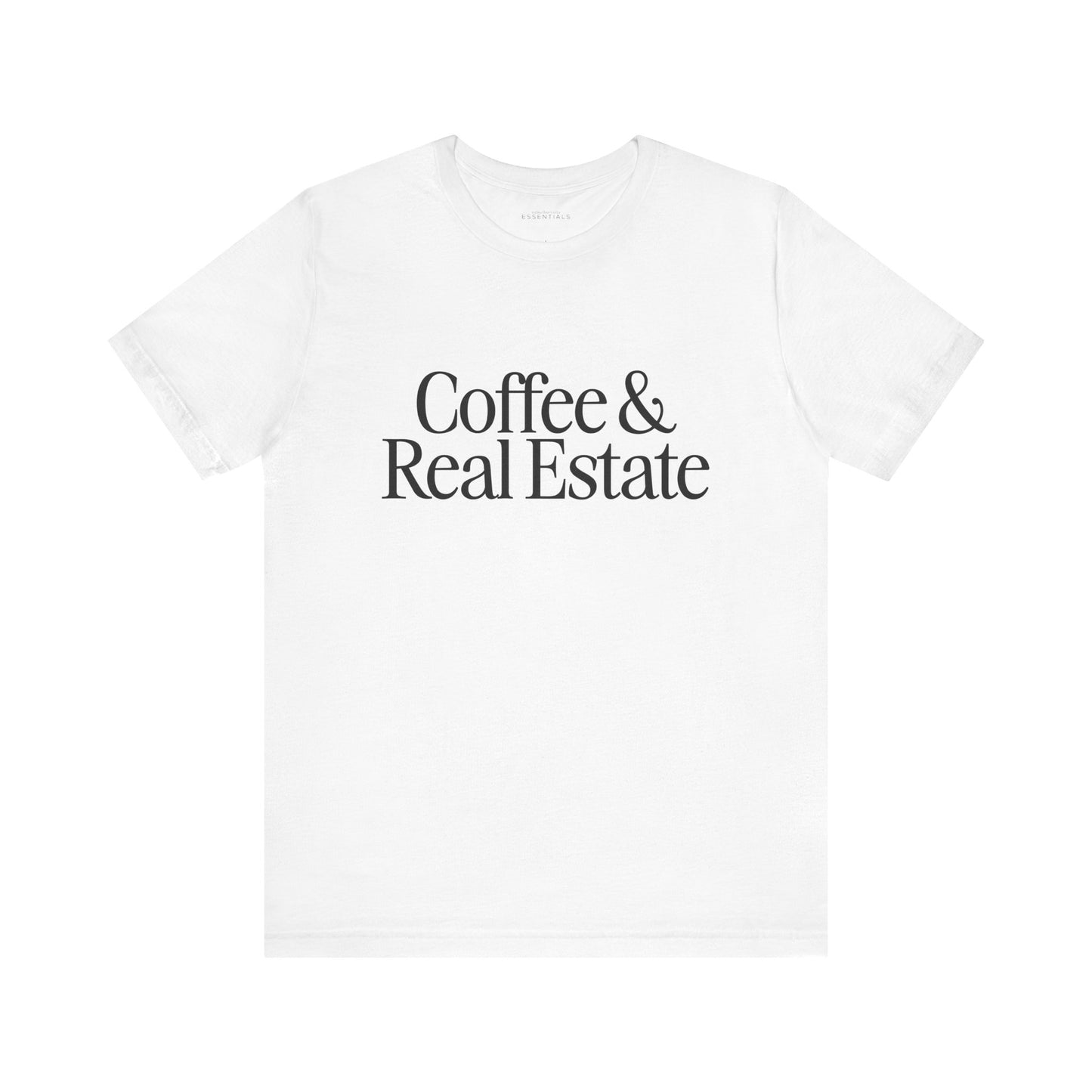 Coffee & Real Estate | Unisex Everyday Jersey Tee
