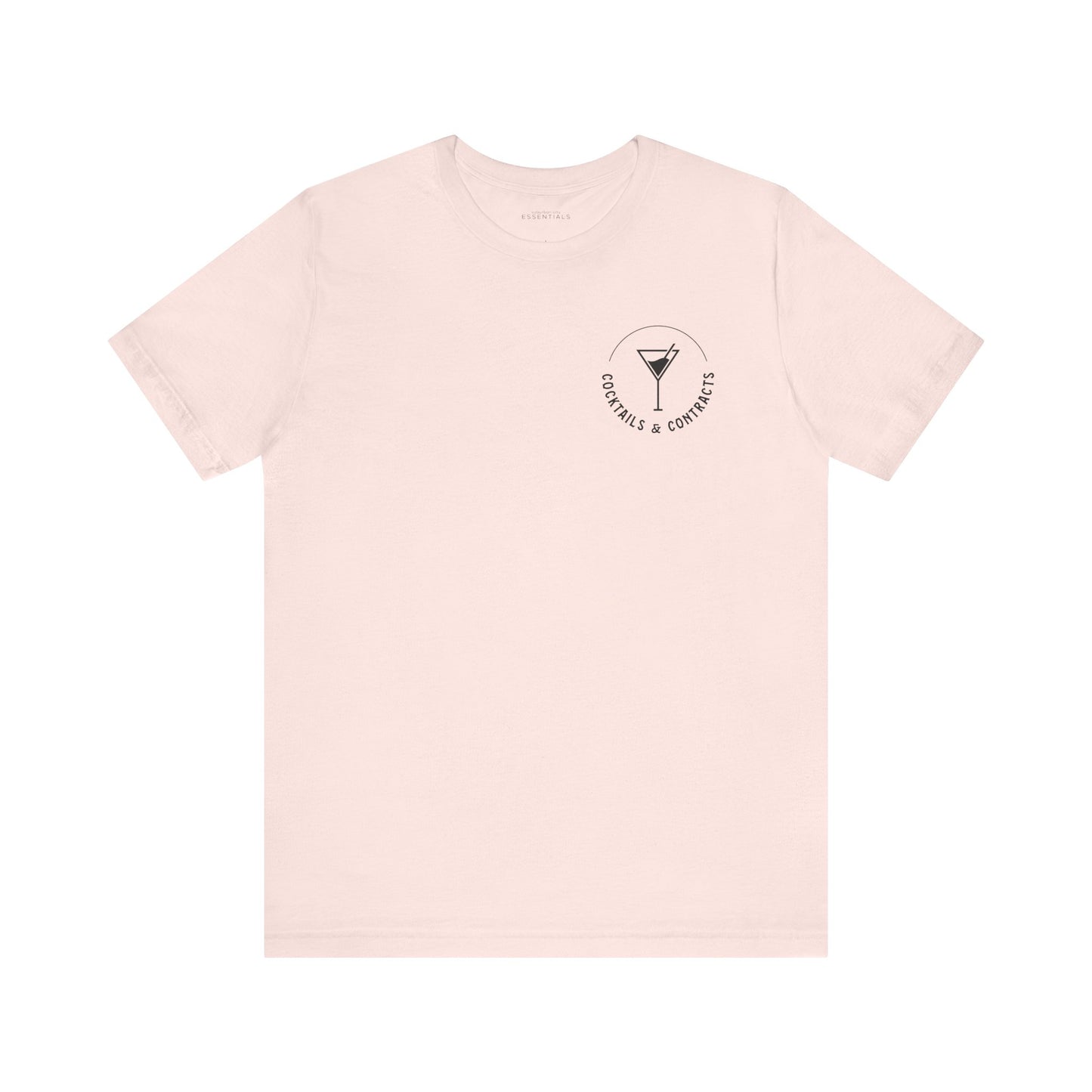 Cocktails & Contracts | Unisex Everyday Jersey Tee