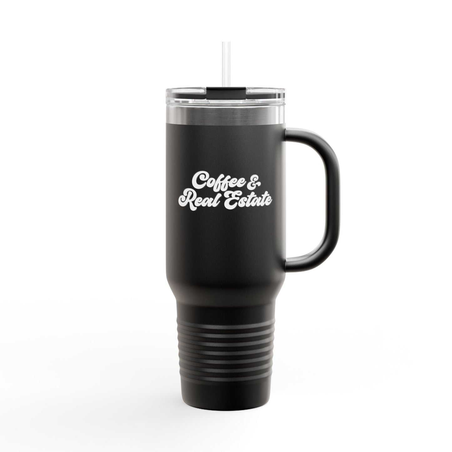 Coffee & Real Estate | Insulated 40oz Quencher Mug