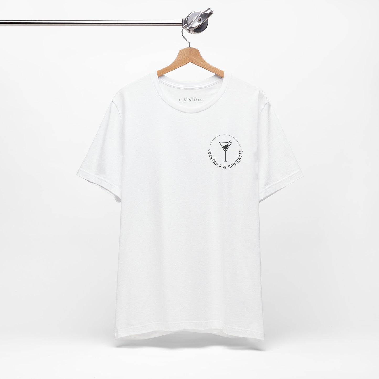 Cocktails & Contracts | Unisex Everyday Jersey Tee