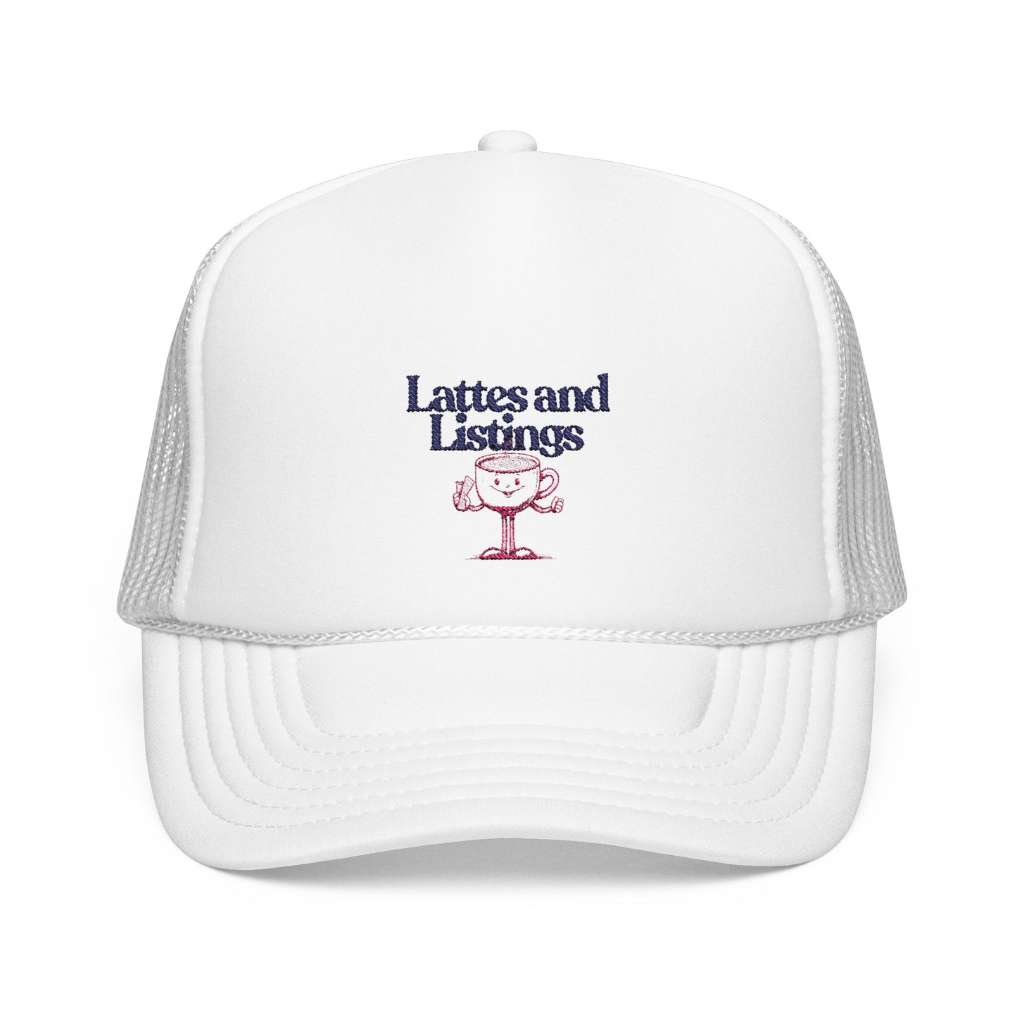 Lattes and Listings | Foam Trucker Hat