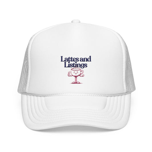 Lattes and Listings | Foam Trucker Hat