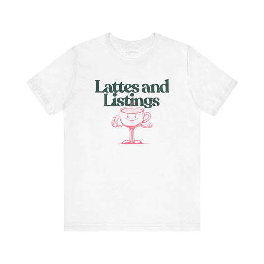 Lattes and Listings | Unisex Everyday Jersey Tee