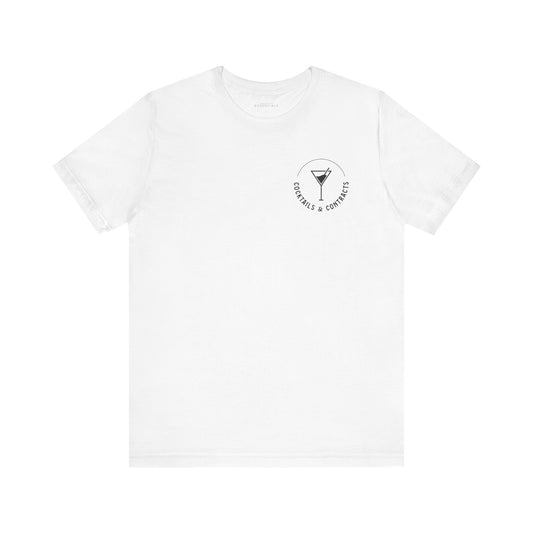 Cocktails & Contracts | Unisex Everyday Jersey Tee