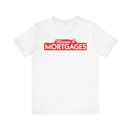 Mimosas & Mortgages | Unisex Everyday Jersey Tee