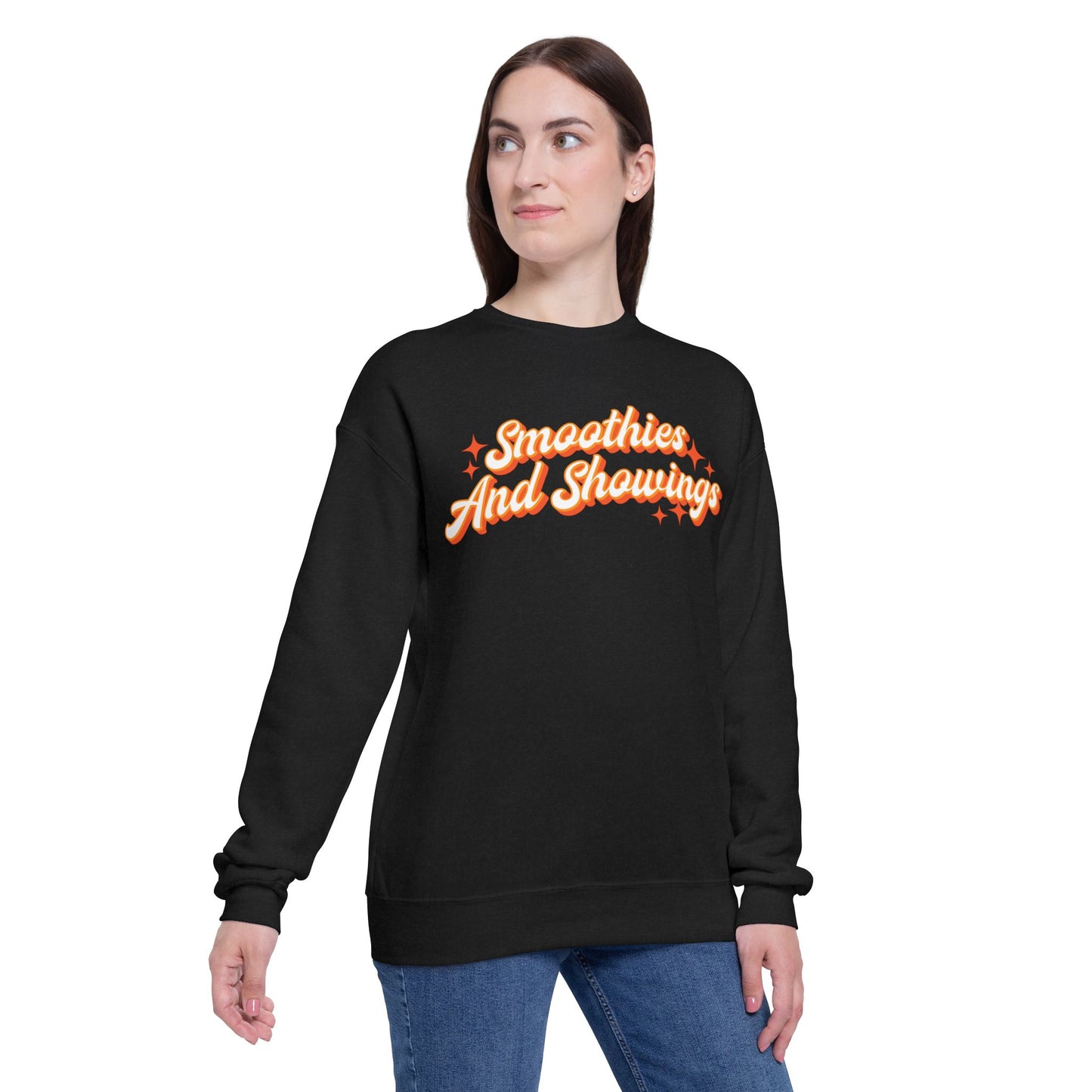 Smoothies & Showings | Unisex Drop Sweatshirt